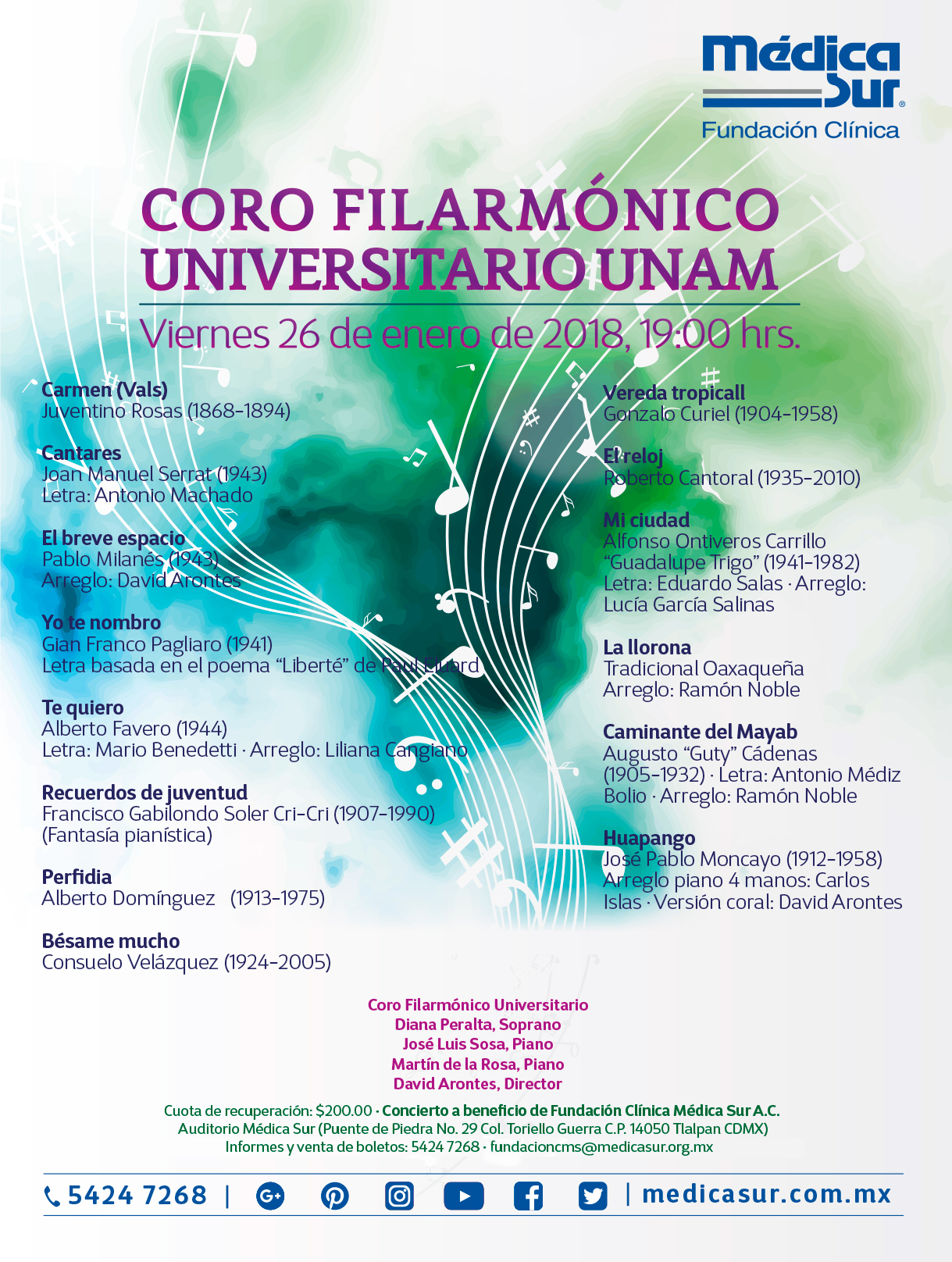 Invitaci&oacute;n al Coro Filarm&oacute;nico de la UNAM
